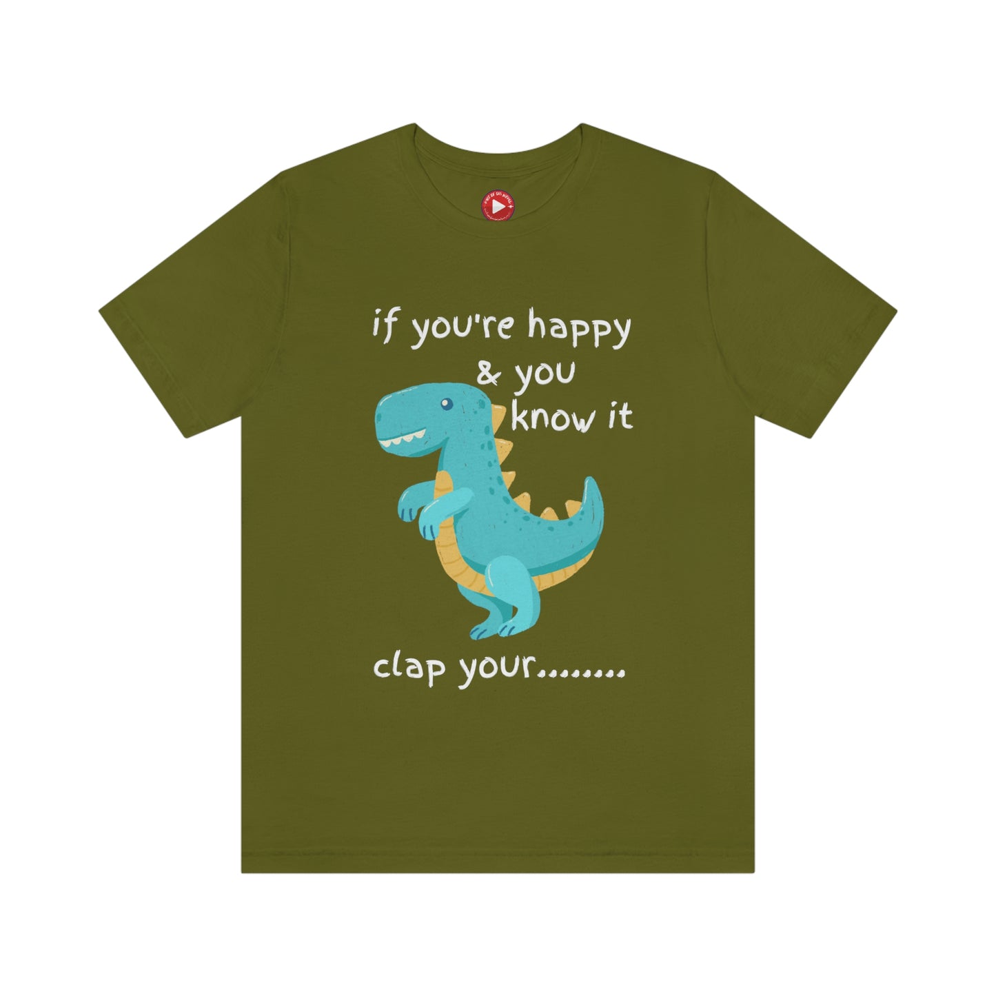 If You're Happy and you Know it (Darker) - Unisex Jersey Short Sleeve Tee