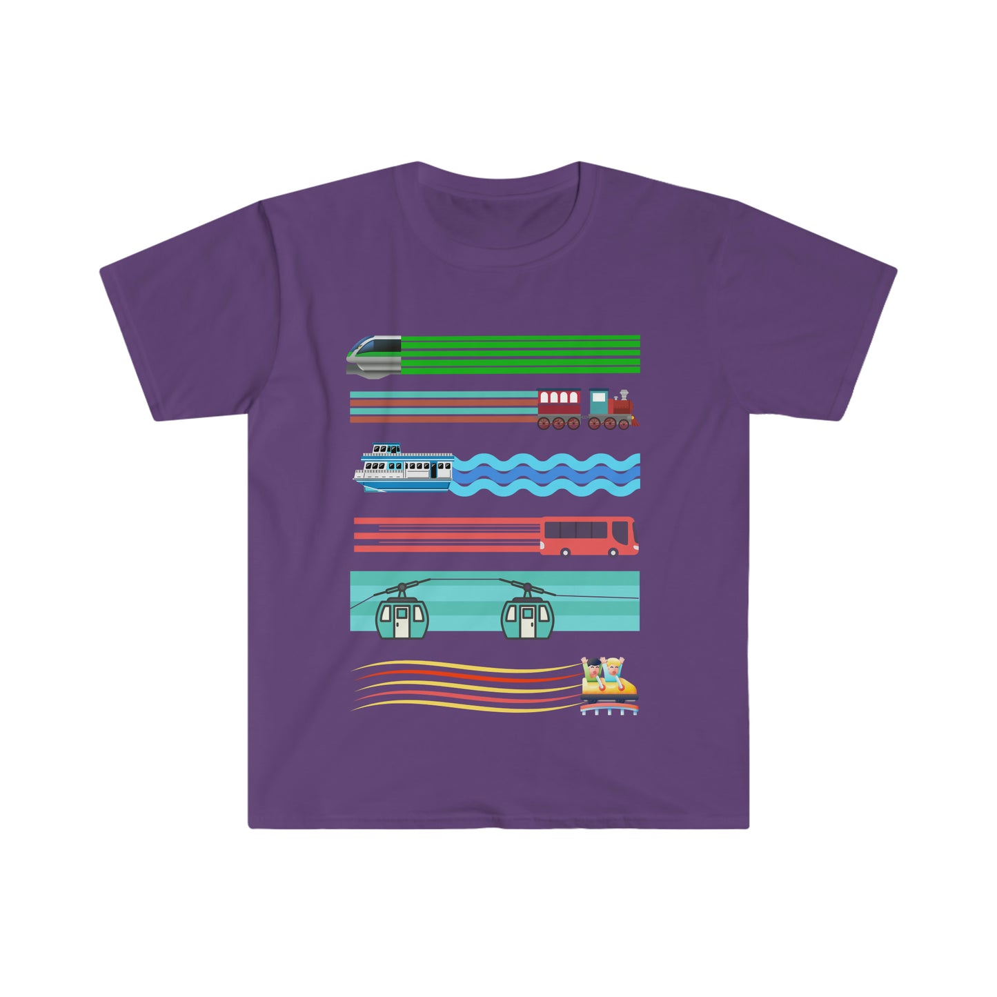 Travel in Style - Unisex Softstyle T-Shirt